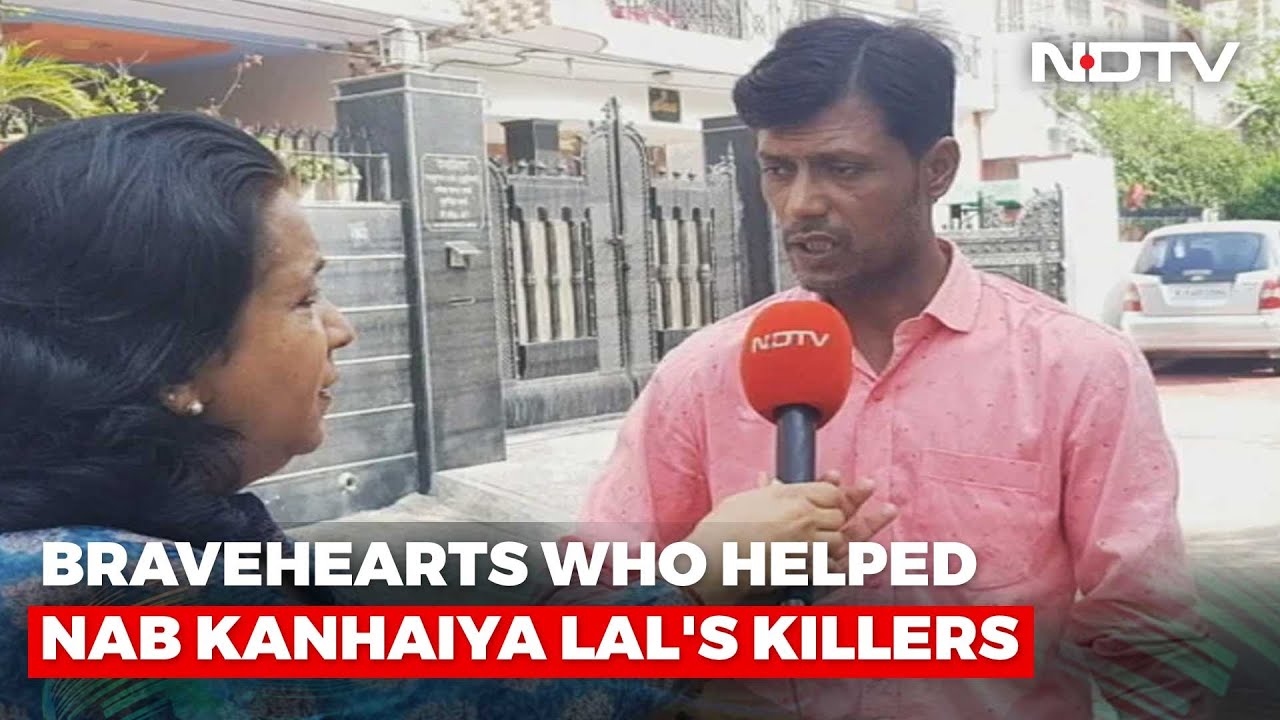 Watch: The Heroes Who Caught Kanhaiya Lal Killers