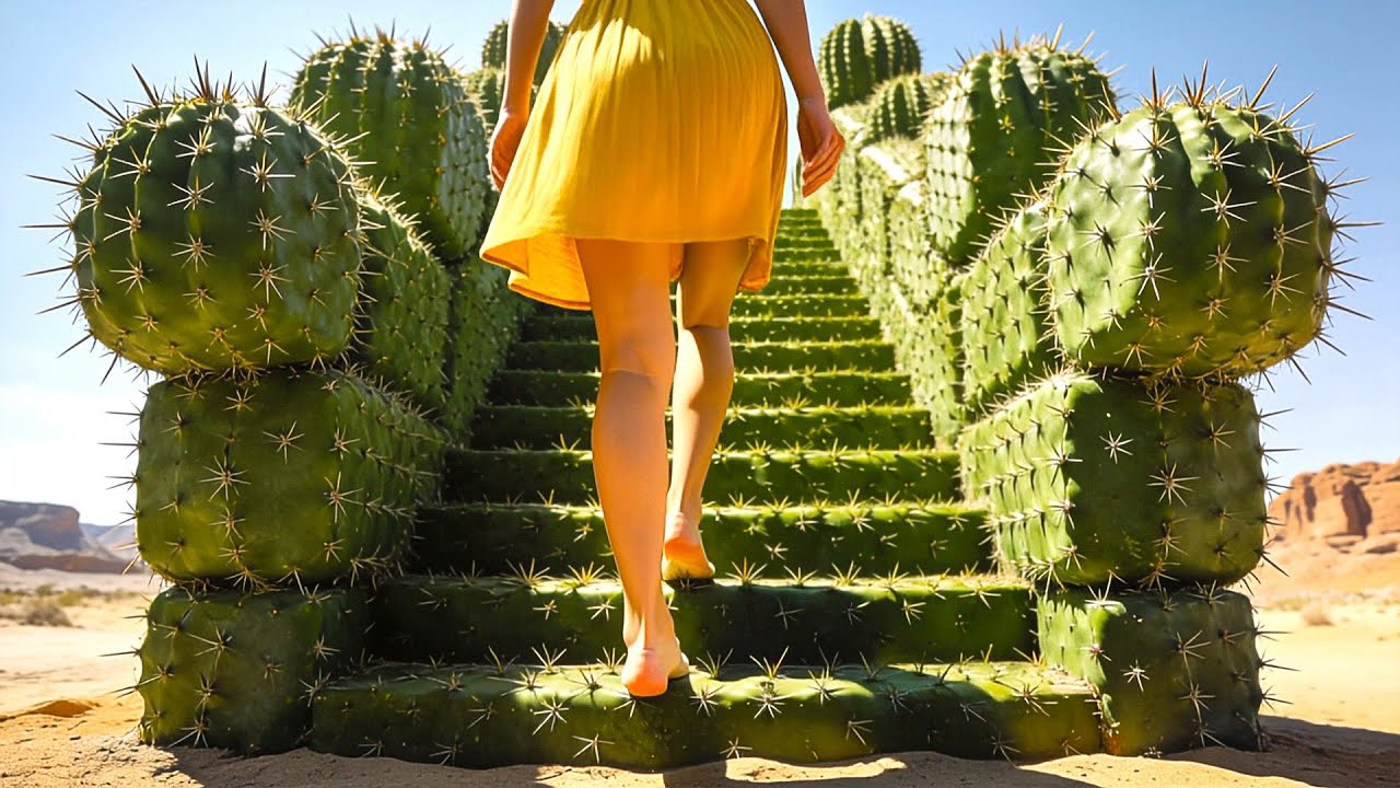 Which Crazy Staircase Would You Choose?! 🪜 Ultimate Oddly Relaxing AI ASMR