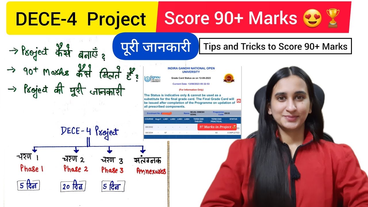 DECE Project Score 90+ Marks Level Up Learning Simran Gumber