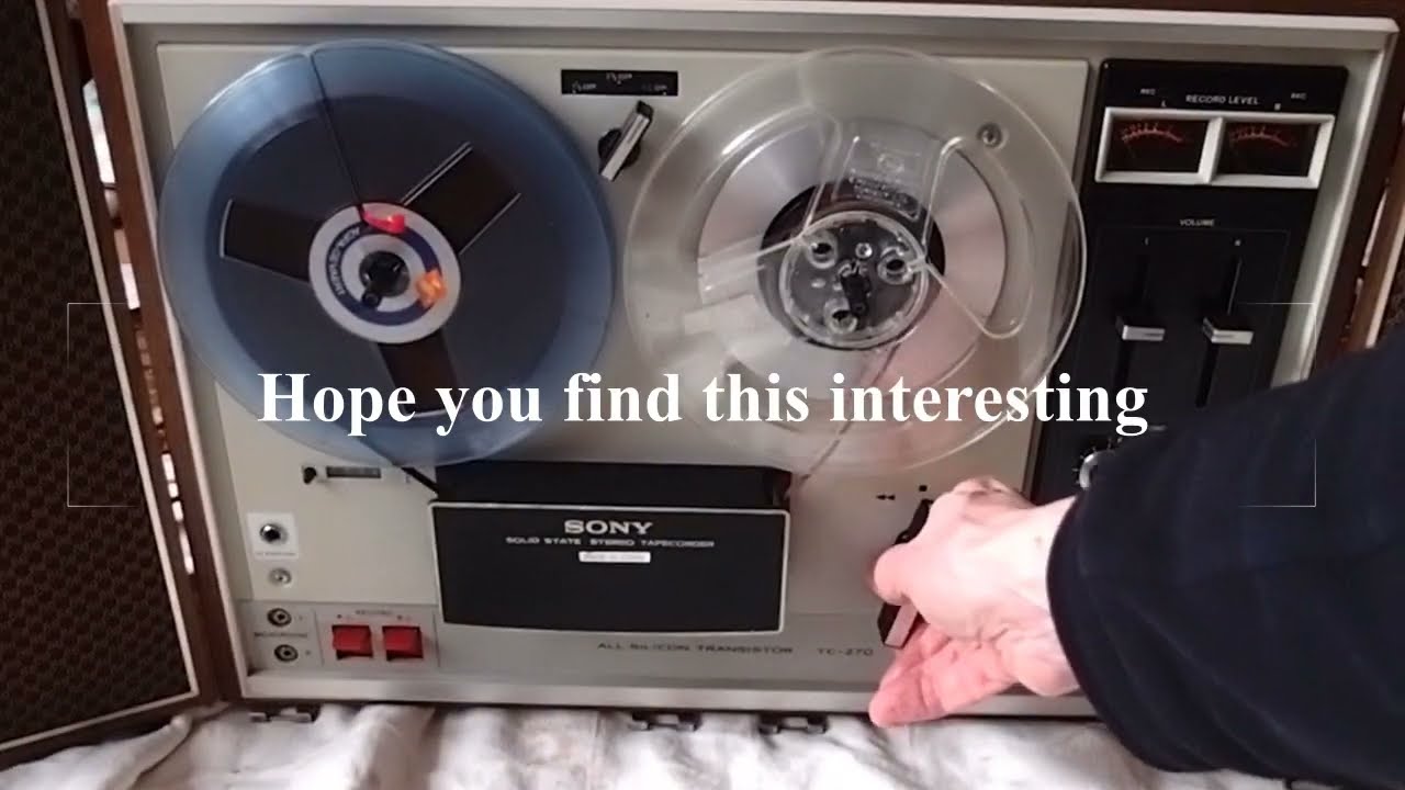 Replacing motor start capacitor on Sony TC-270 reel to reel tape recorder