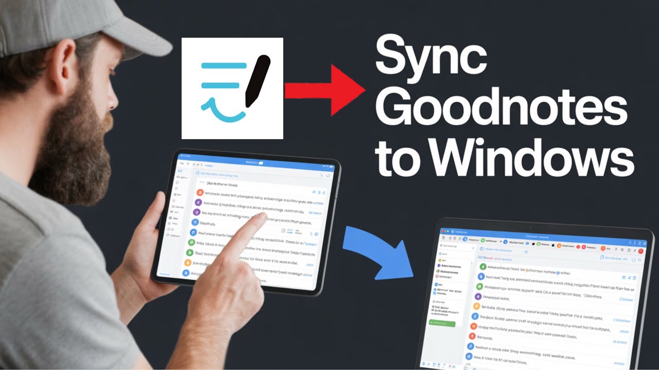 How To Sync GoodNotes From iPad To Windows 2025