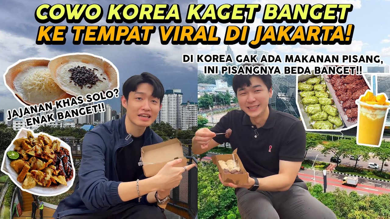 Sumpah gila bgt!! Orang Korea Kaget Banget Pergi ke Tempat yang Viral di Jakarta🇮🇩
