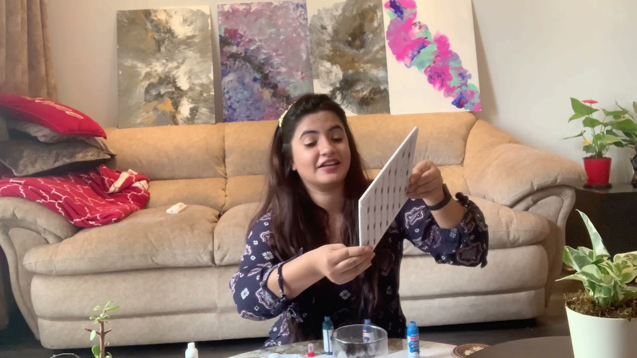 Pour painting with Meera Deosthale