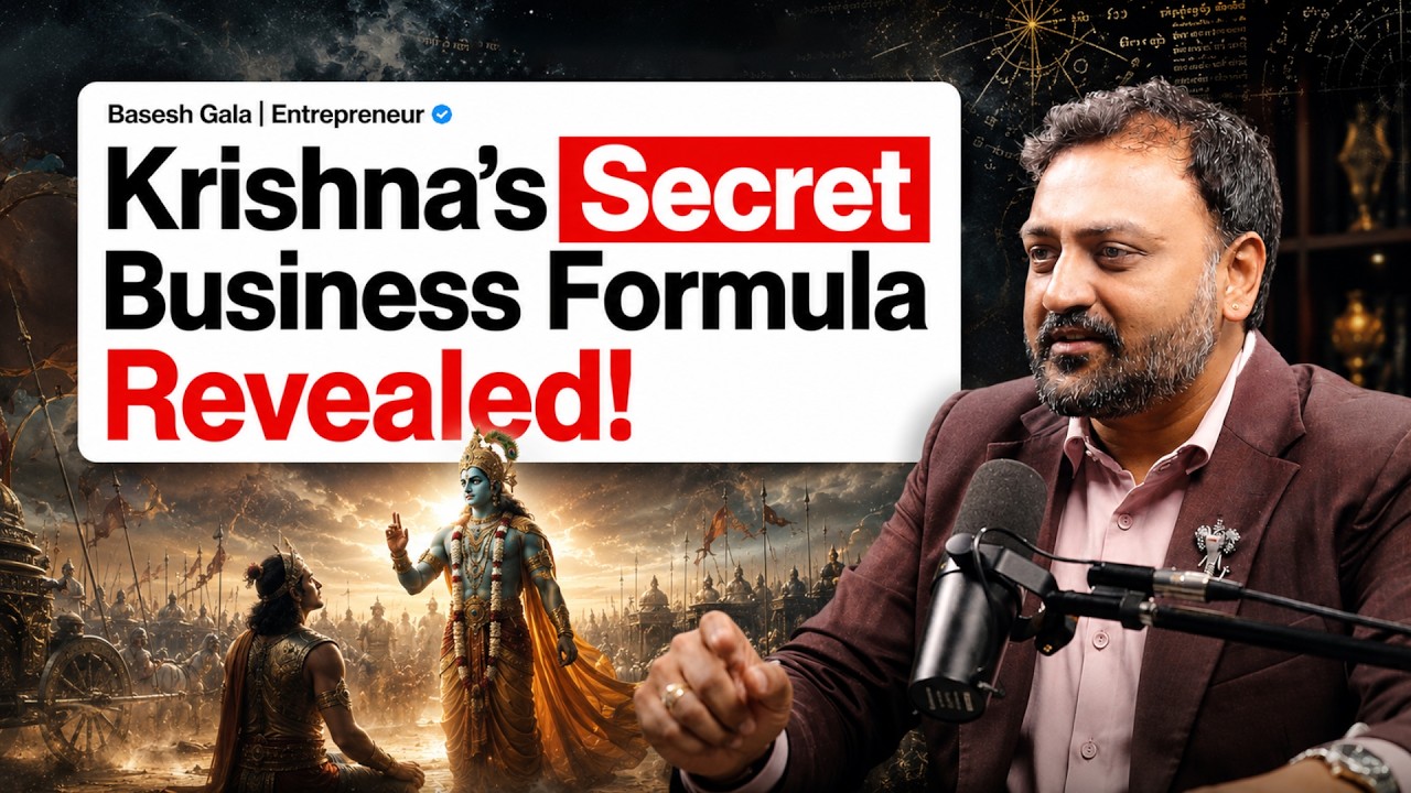 Your Competitors Are Already Using This Mahabharata Strategy | Basesh Gala