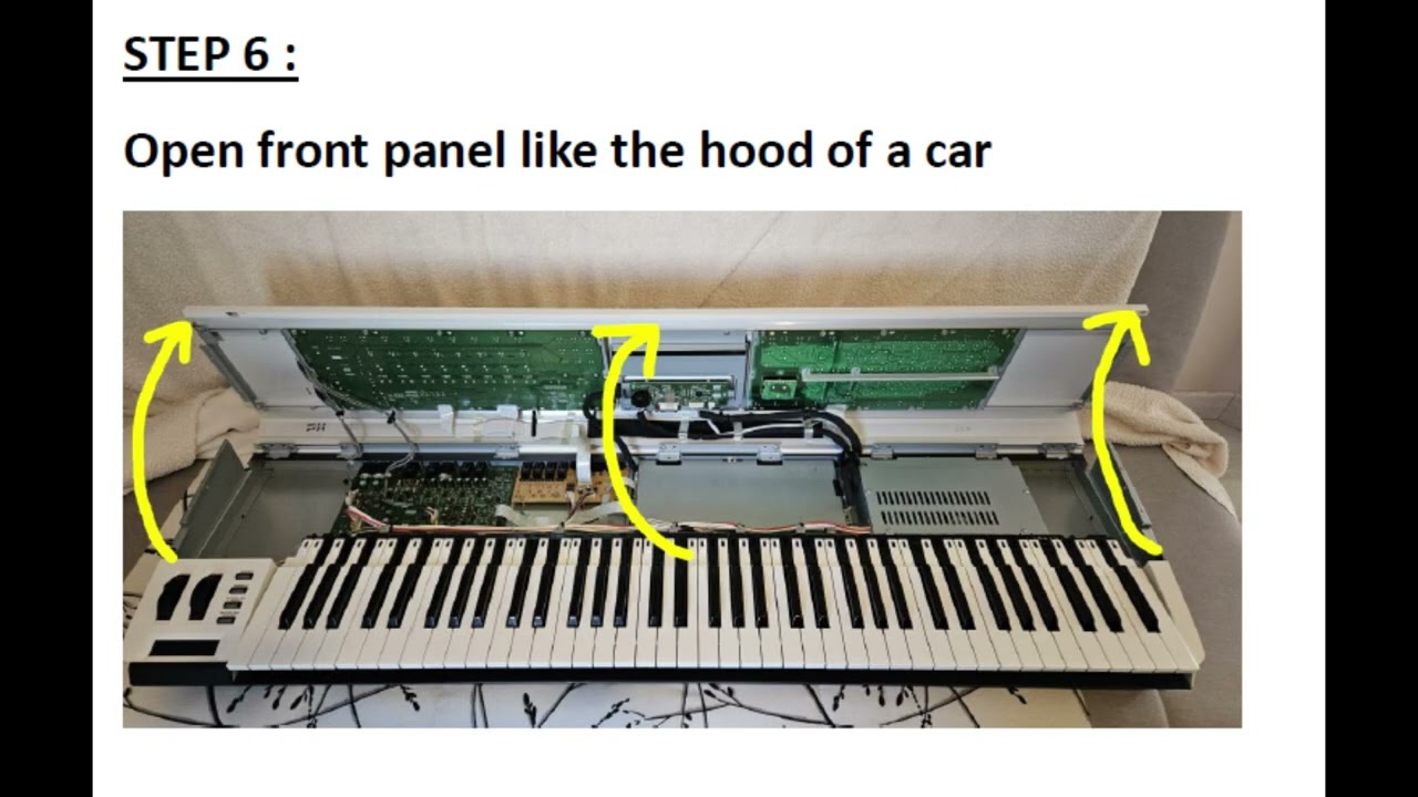 Yamaha Montage 7 : How to Fix Pitch & Modulation Wheel in 15 minuts