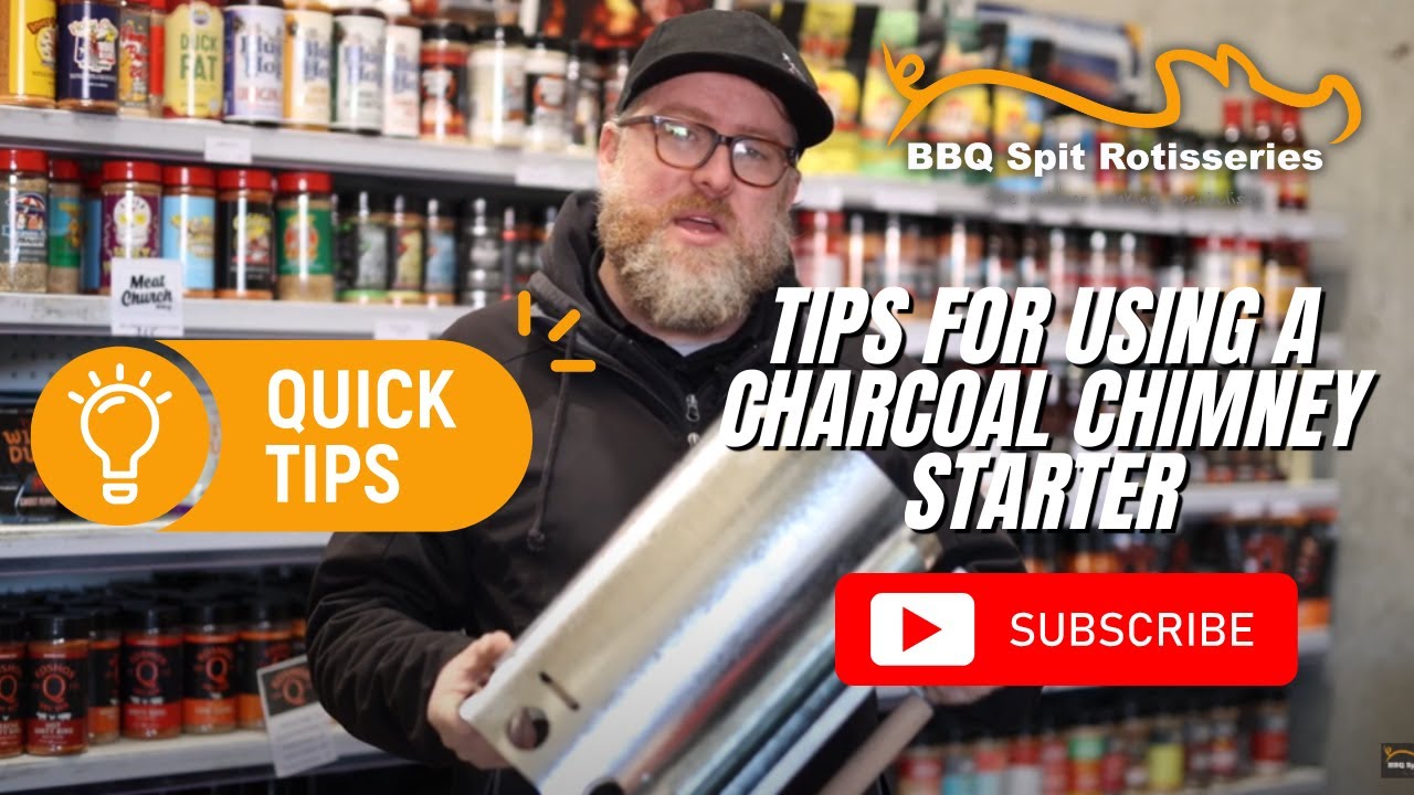 Tips for using a Charcoal Chimney Starter