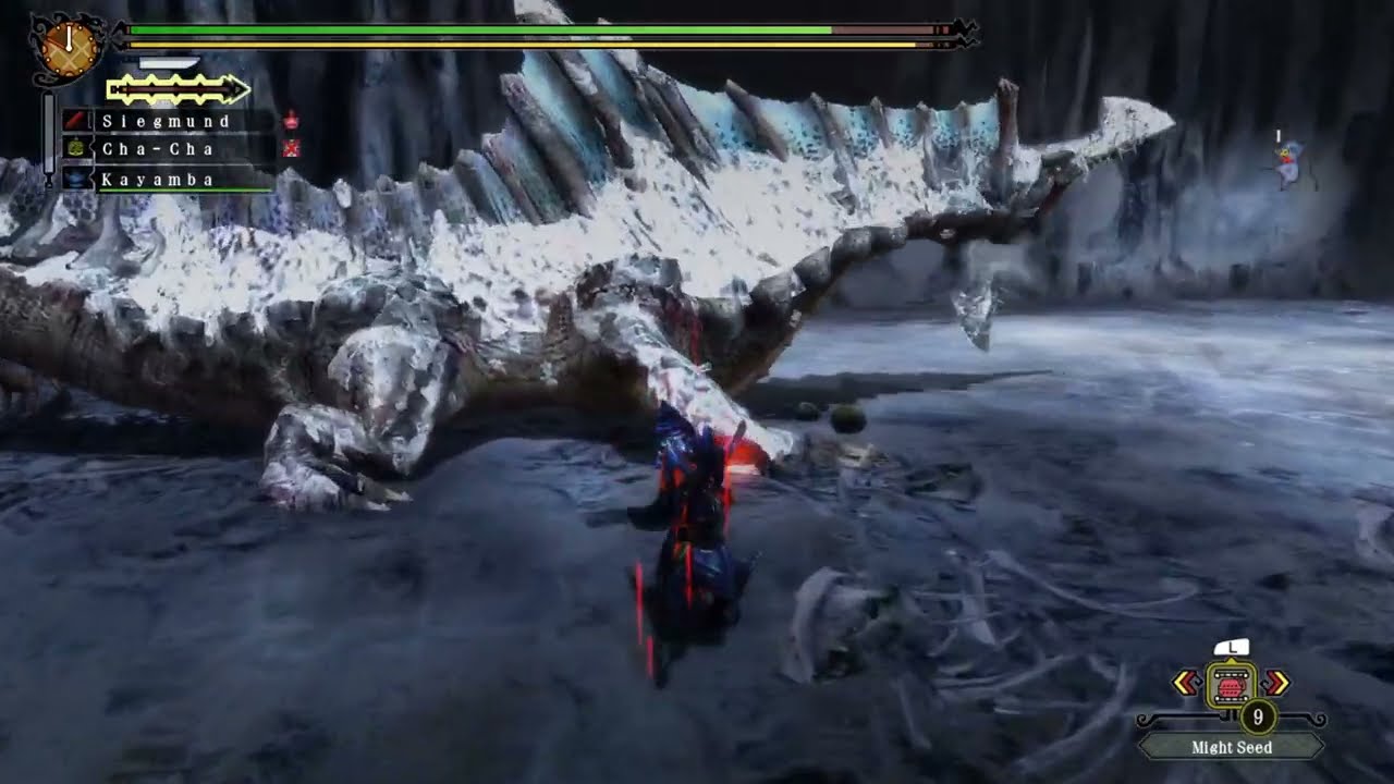 MH3U - G-rank Glacial Agnaktor Hunt