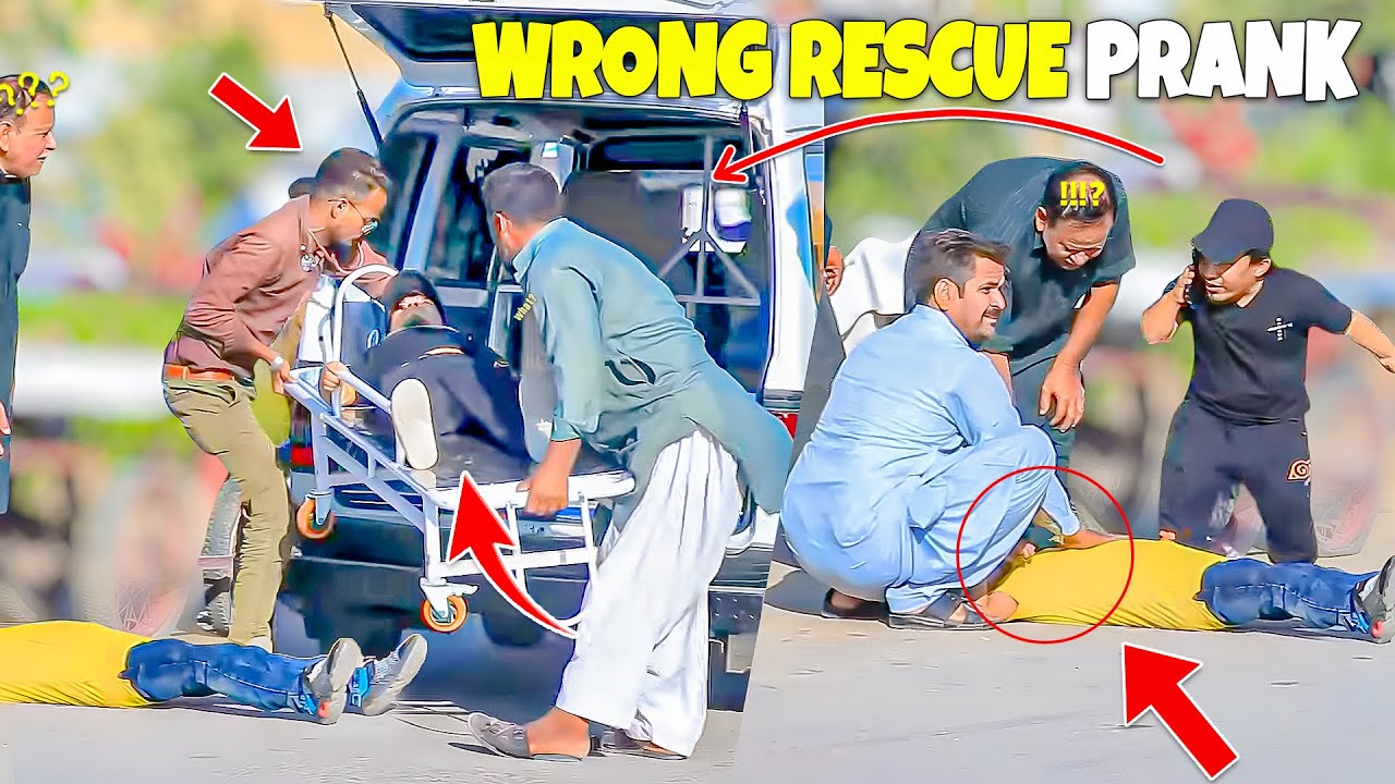 Wrong Rescue Prank - | @New talent