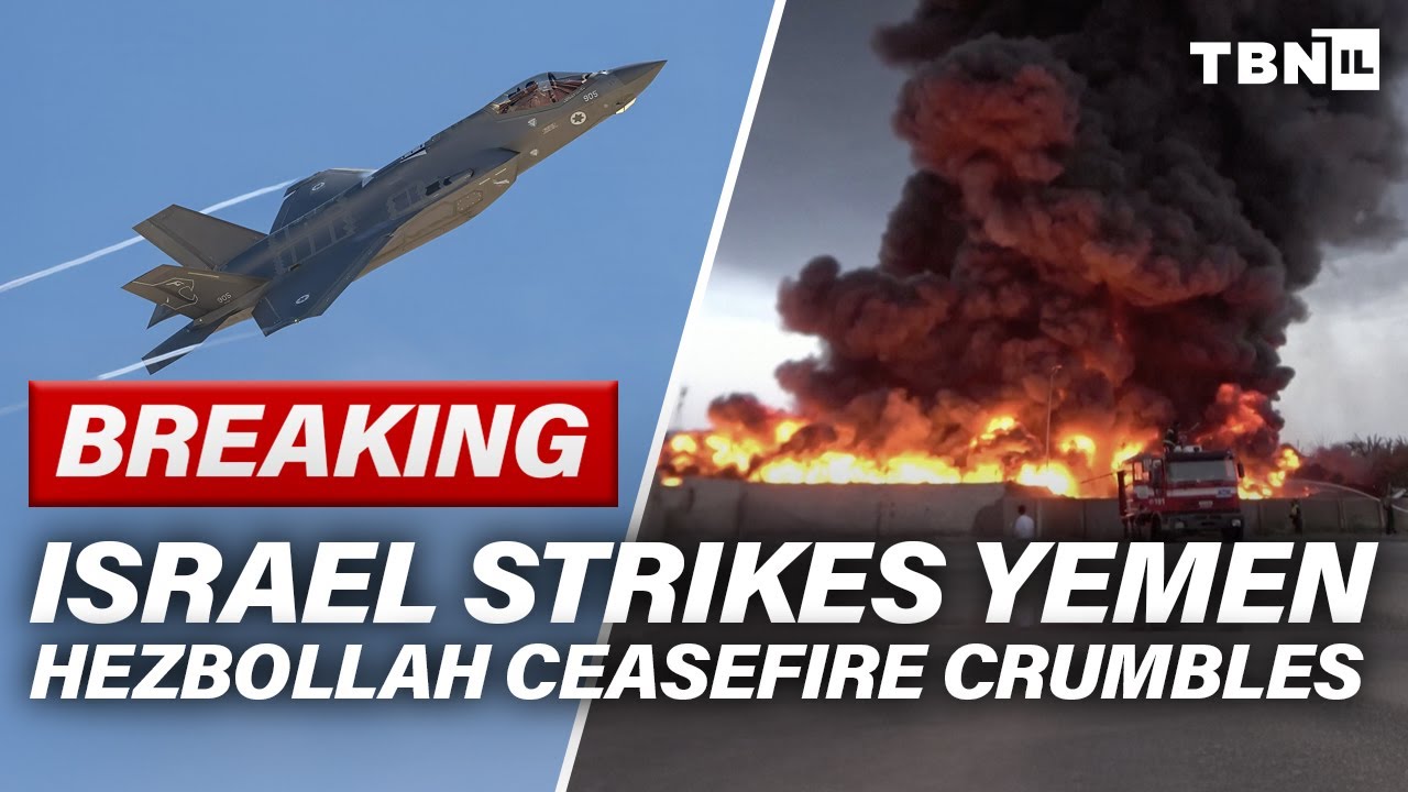BREAKING: Israel Hits Houthis, Hezbollah Ceasefire Crumbles, Trump&rsquo;s Ultimatum | TBN Israel