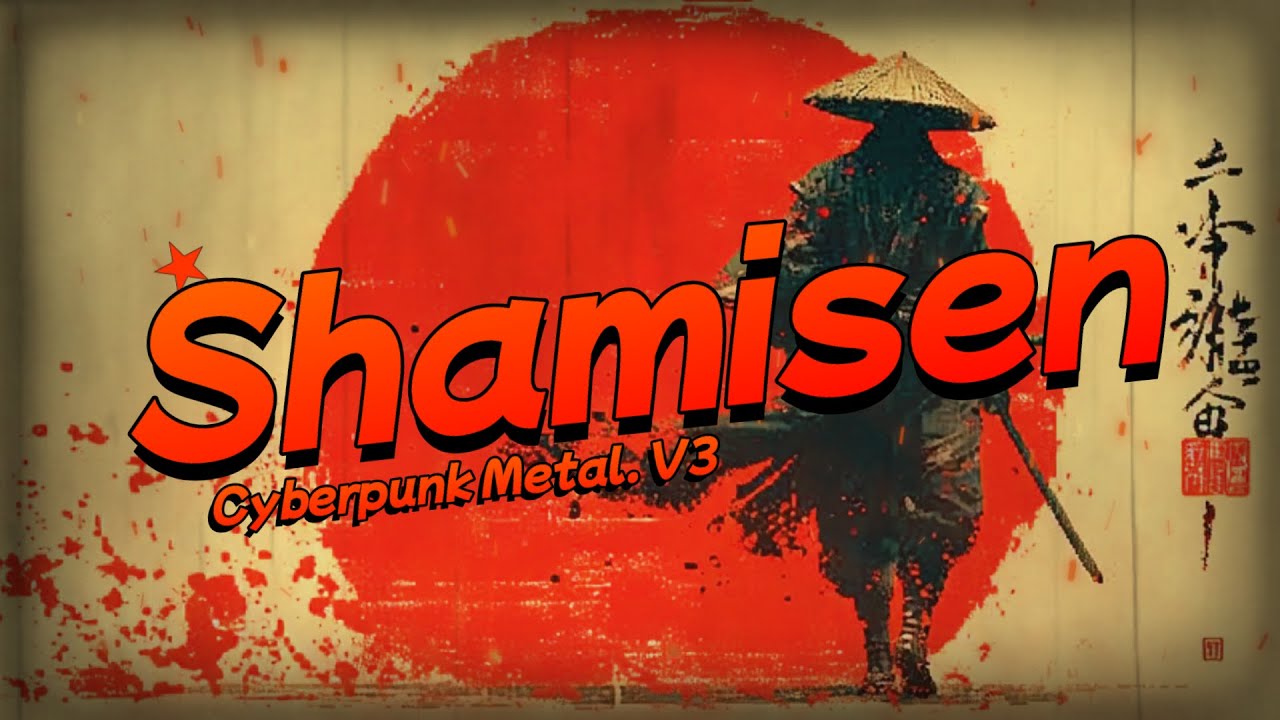 Shamisen Cyberpunk Metal V3