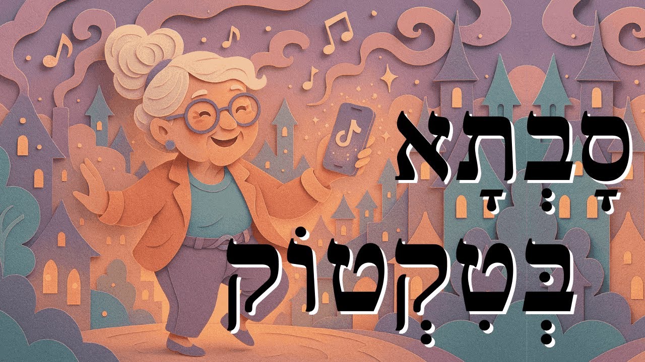 Easy Hebrew Story – Grandma became a TikTok star at 81 🎉