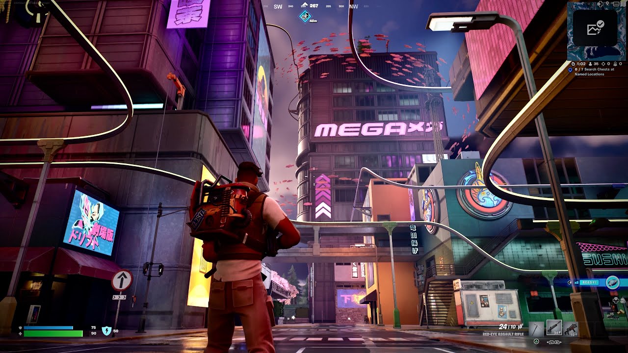 Fortnite C4 Season 2 | Mega City is Amazing! (INCREDIBLE GRAPHICS) 4k 60 FPS