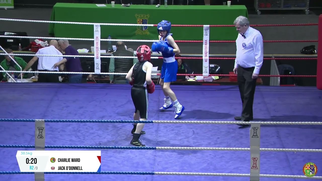 024 National BG2 Championship:  38.5kg Charlie Ward (Gurteen) v Jack O’Donnell (Charleville)