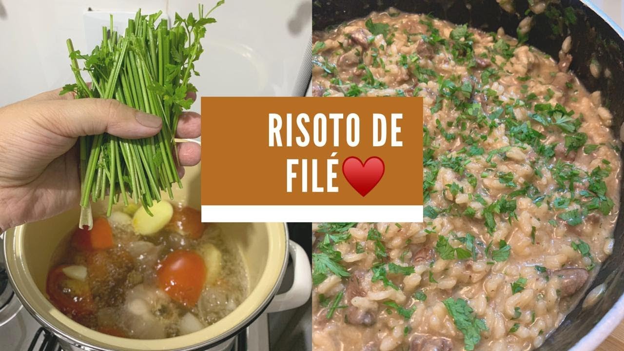 RISOTO DE FILÉ EM CASA - MUDANÇA NA ÁREA DE SERVIÇO - RECEBENDO MINHA AMIGA IRACI!