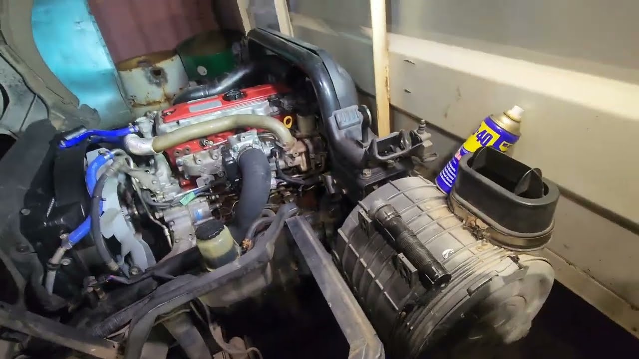 Head Gasket replacement Hino n04c 4lt hino 300 part 1