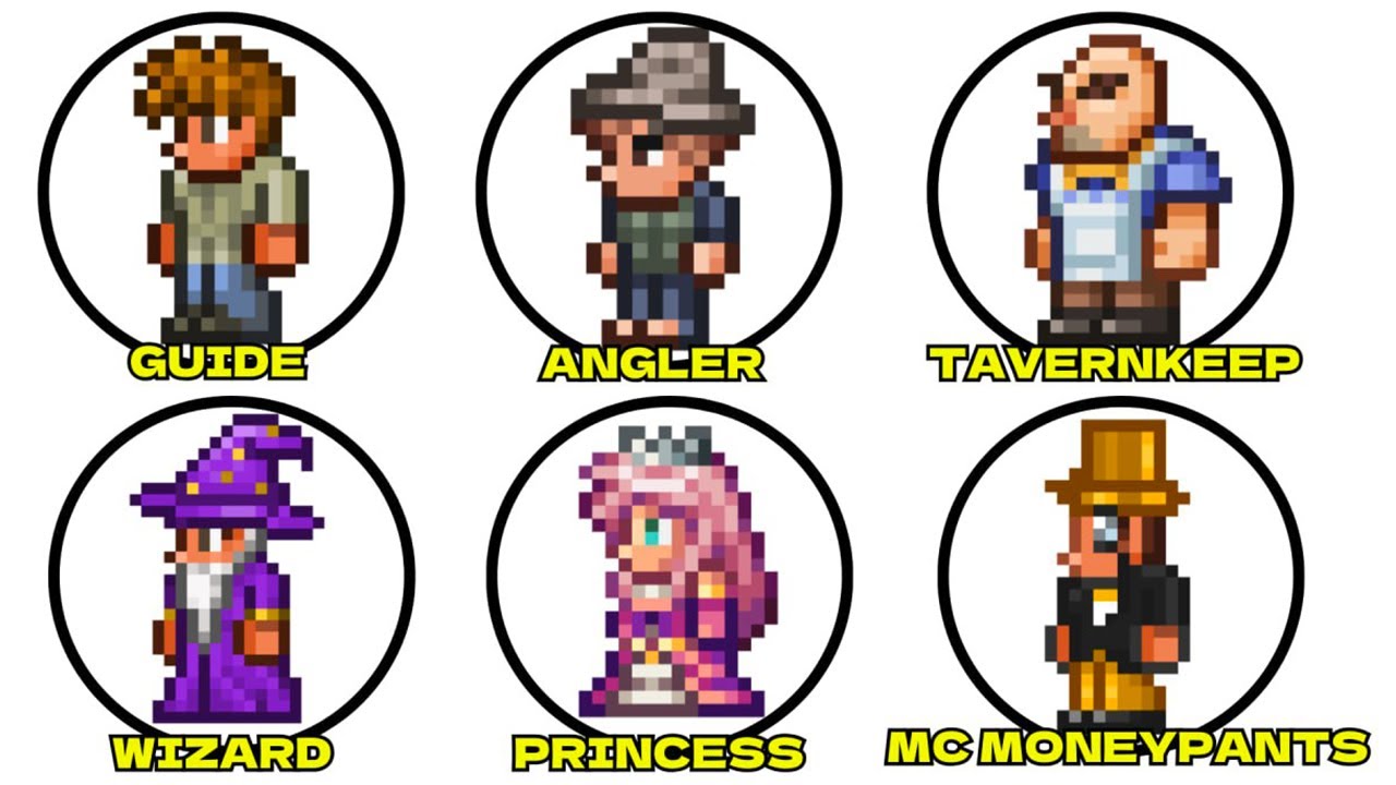 Every NPC's in Terraria Explained in 29 Minutes
