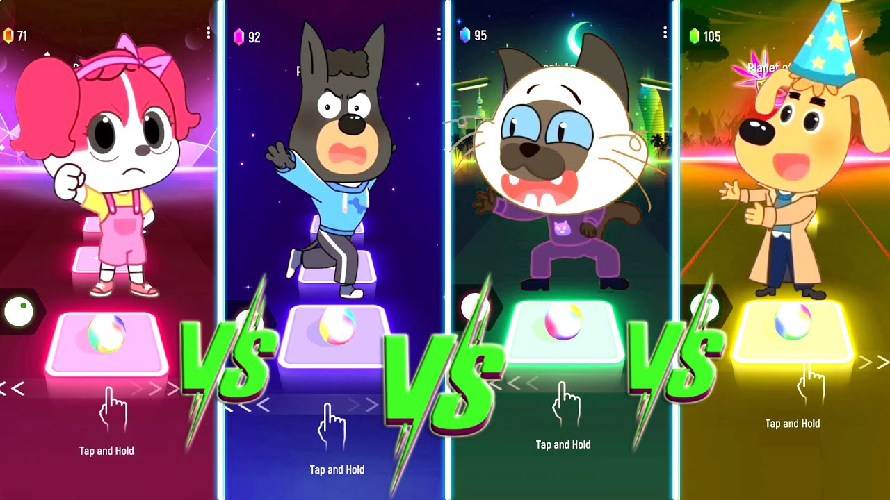 Sheriff Labrador Tiles Hop Challenge | House Tiles Hop #tileshop #sherifflabrador