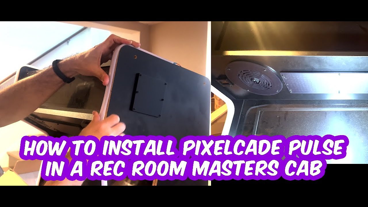 Pixelcade Pulse Rec Room Cab Build