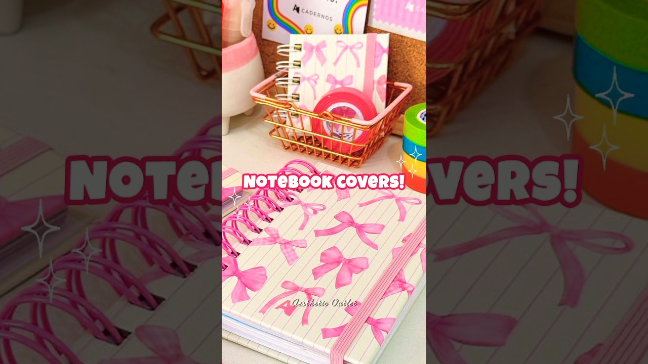 Notebook covers! 🍨🔮#shorts #aesthetic #notebook #cover #art #subscribe #trending #ideas #design