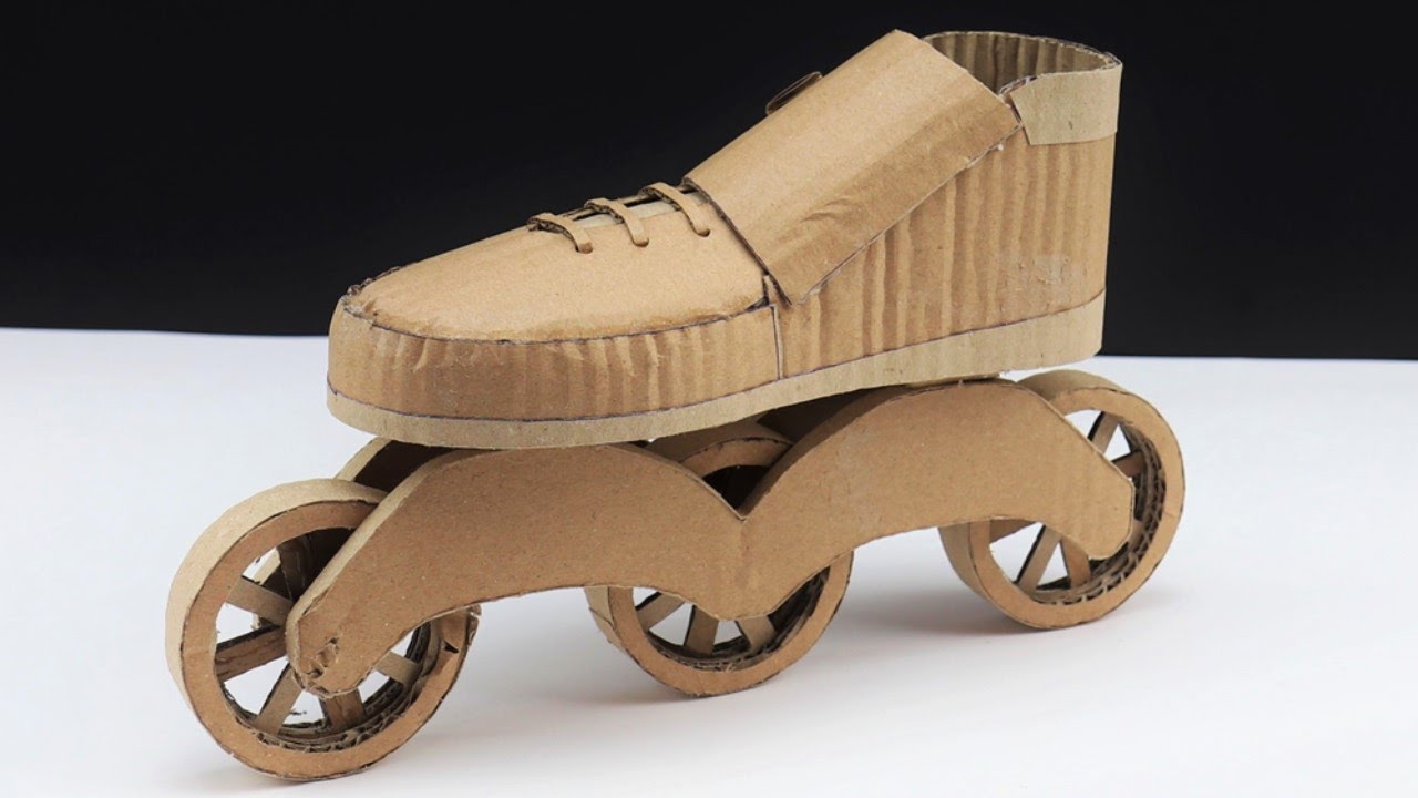 Diy | How To Make Skating Shoes From Cardboard At Home