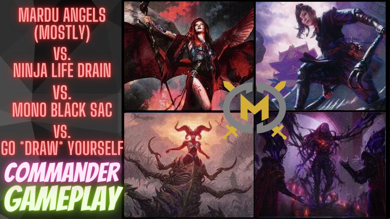 Commander Game - Kaalia, Yuriko, Braids, Sheoldred - EDH Format