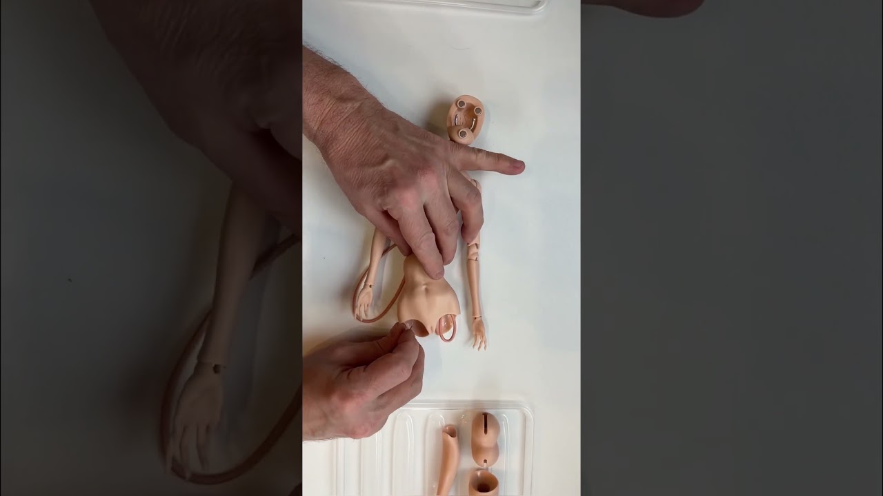 Как сделать шарнирную куклу. Не основное, но важное #bjddolls #bjd #бжд #dollartist #кукла #куклы