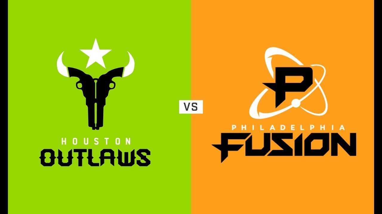 Full Match- Philadelphia Fusion vs Houston Outlaws-   Stage 1 Week 1 Day 2
