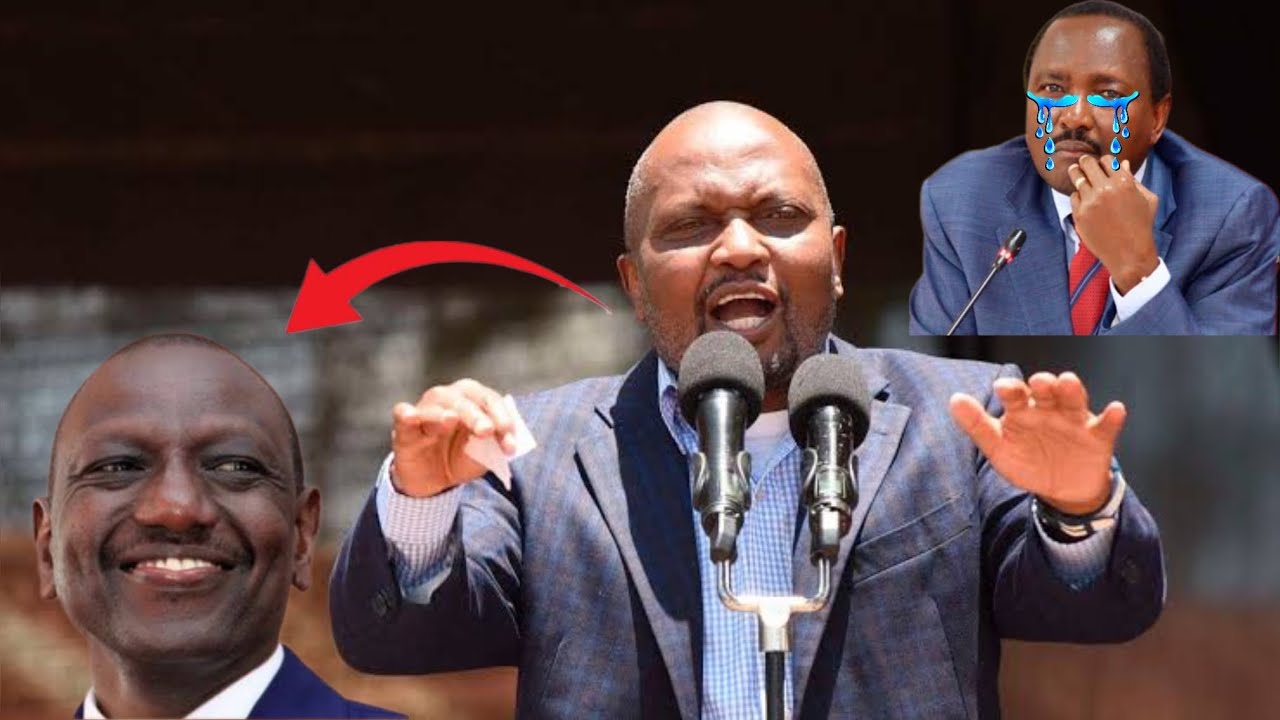 SEE HOW HON  MOSES KURIA DESTROYS KALONZO MUSYOKA  AT JOSEPH NJENGA FUNERAL CELEBRATION