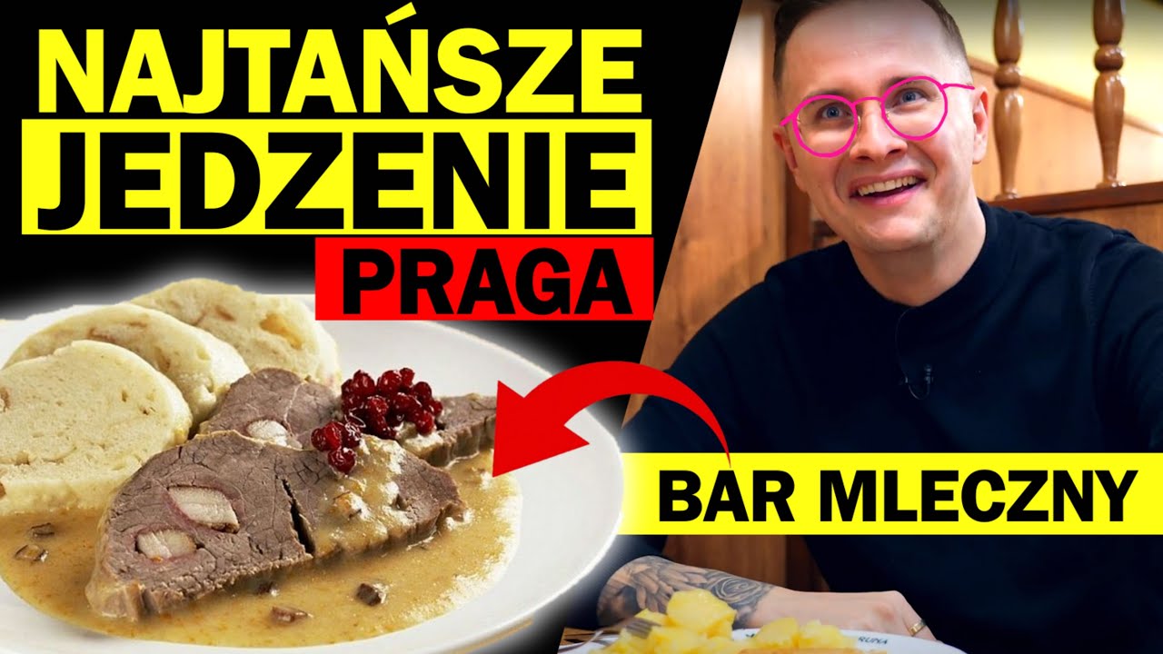 NAJTAŃSZE JEDZENIE W PRADZE - OBRZYDLIWE i NIEDOBRE JEDZENIE?!