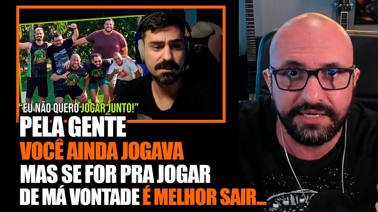 FABIO REAGINDO O PORQUE EU (ZANFAS) SAI DOS IMUNDOS!