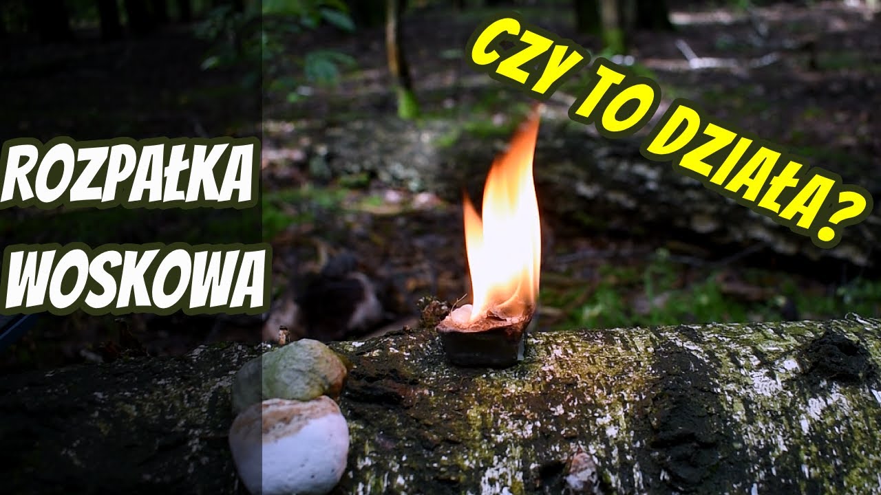 Rozpałka Woskowa Domowej Produkcji - Doskonała na mokre warunki? Sprawdzamy!