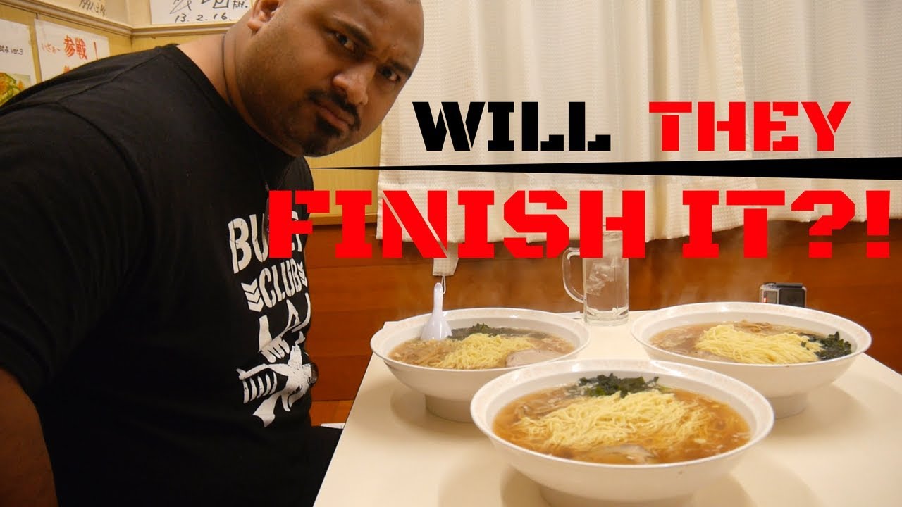 Japans Toughest Food Challenge With Bad Luck Fale