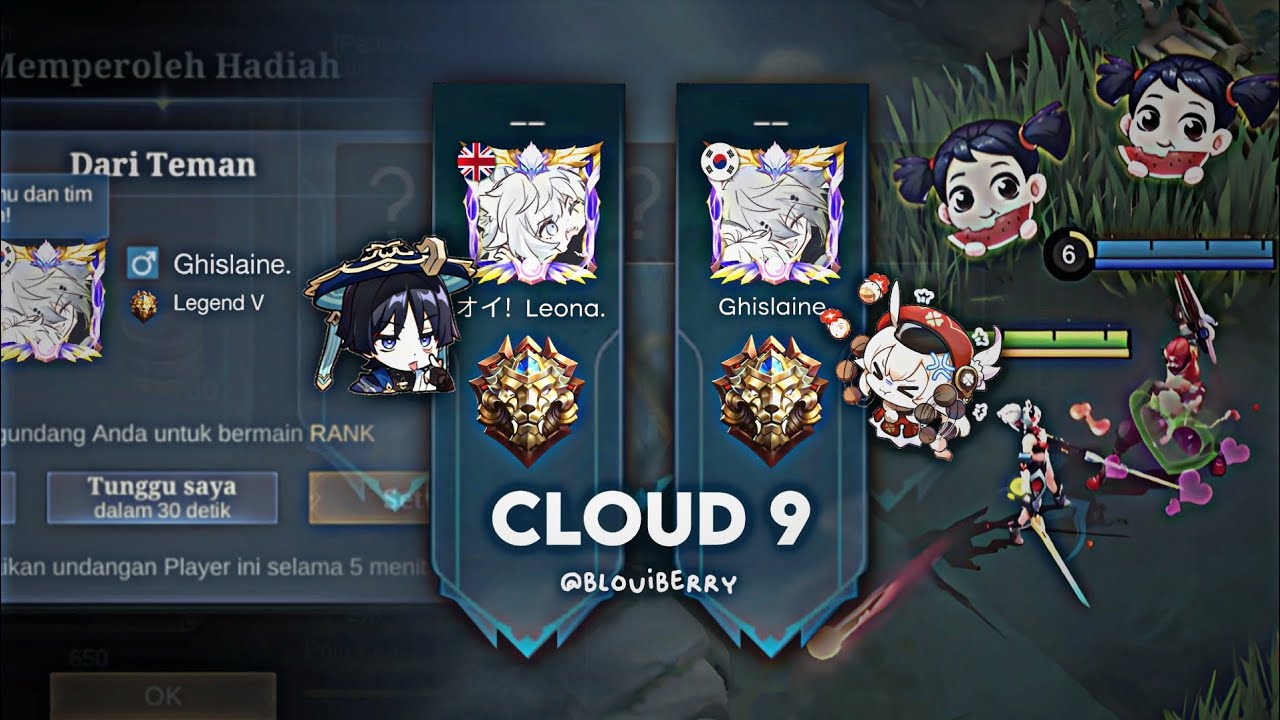 Preset Duo MLBB - Cloud 9 Aesthetic by Blouiberry