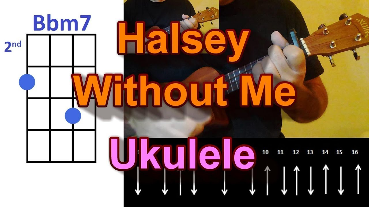 Halsey Without Me Ukulele Cover