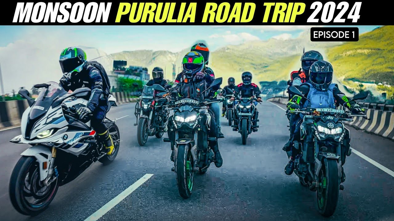 সেরা সেরা সব Bike নিয়ে শুরু হয়ে গেলো আমাদের Monsoon Purulia Ride | Kolkata to Purulia Tour 2024