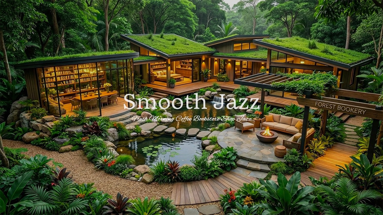 Fresh Morning Coffee Jazz in the Forest 🌿 Smooth Jazz Music with Nature Sounds for Deep Focus