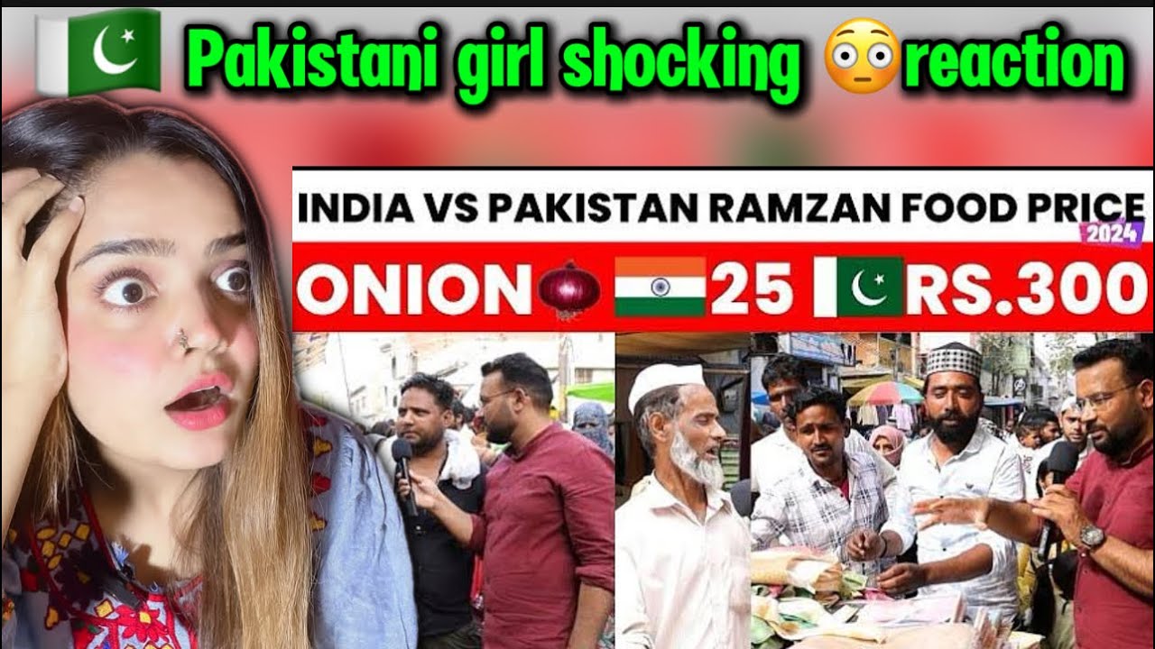India Vs Pakistan Ramzan Food Price Comparison | Indian Public Reaction On Pakistan Food Price