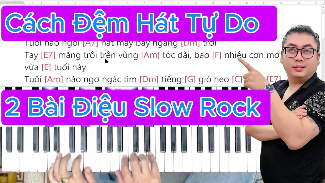 Dạy Đệm Hát Piano – Cách Đệm Tự Do Ở Đoạn Đầu 🎹