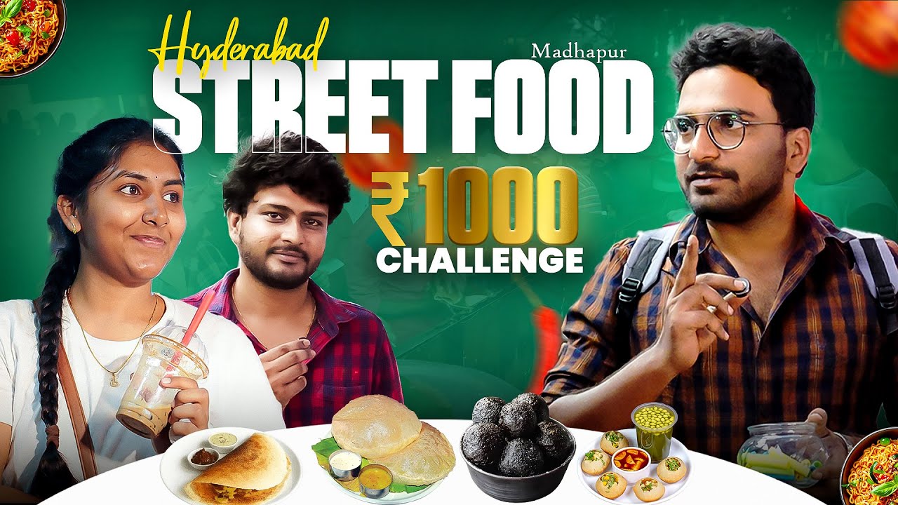 Madhapur Street Food Challenge| Hyderabad | A-Z Food | Classic TV
