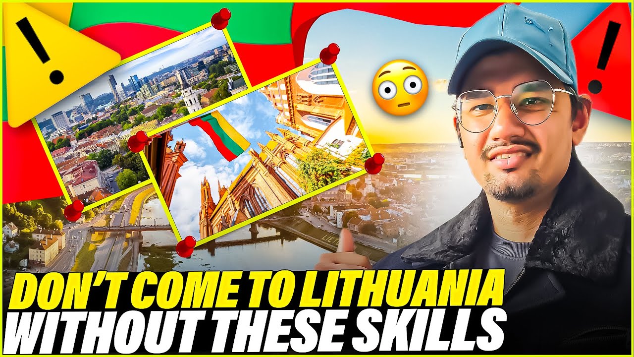 Skill you must learn before coming in lithuania in 2024 🇱🇹