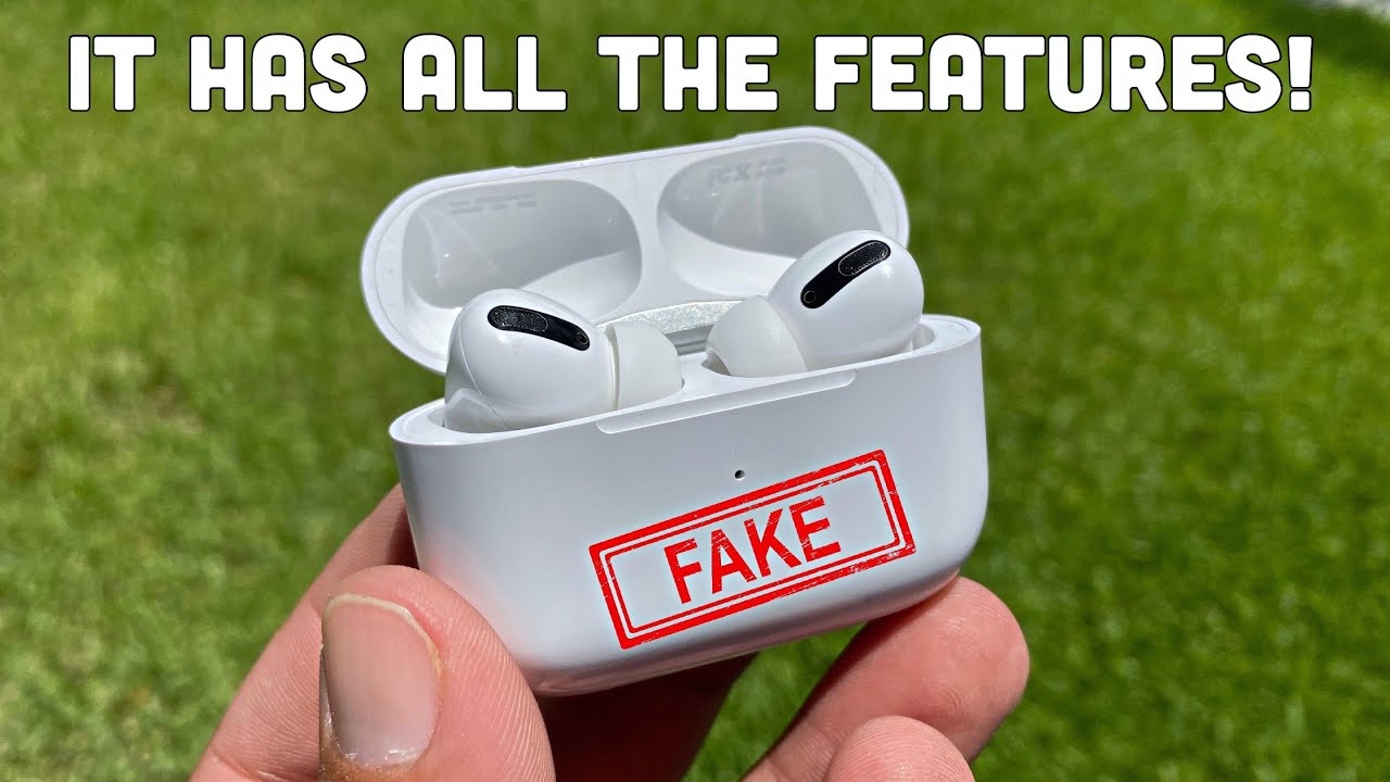 Fake/Clone Airpods Pro - Now with ALL the REAL features - Superpods 3.0