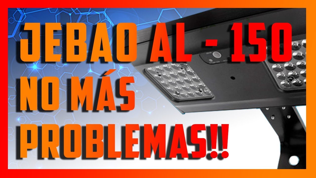 Cómo solucionar el problema Wi-Fi de una pantalla jebao AL 150