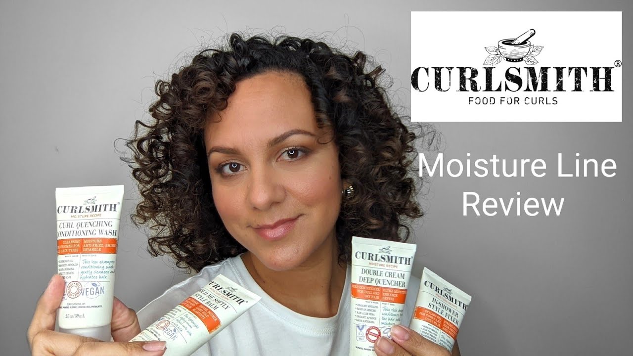 Curlsmith Moisture line Travel size review | How to style curly hair | Makeup By Design Sara Ortiz