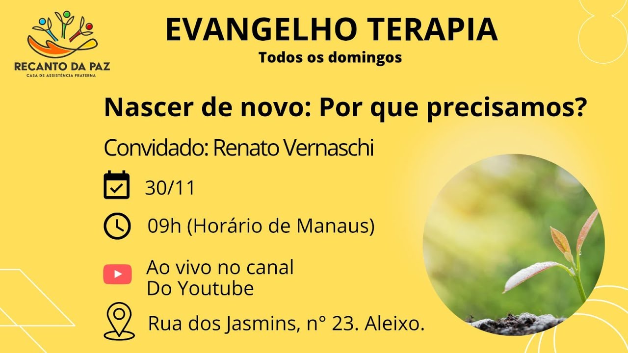 Nascer de novo: Por que precisamos?