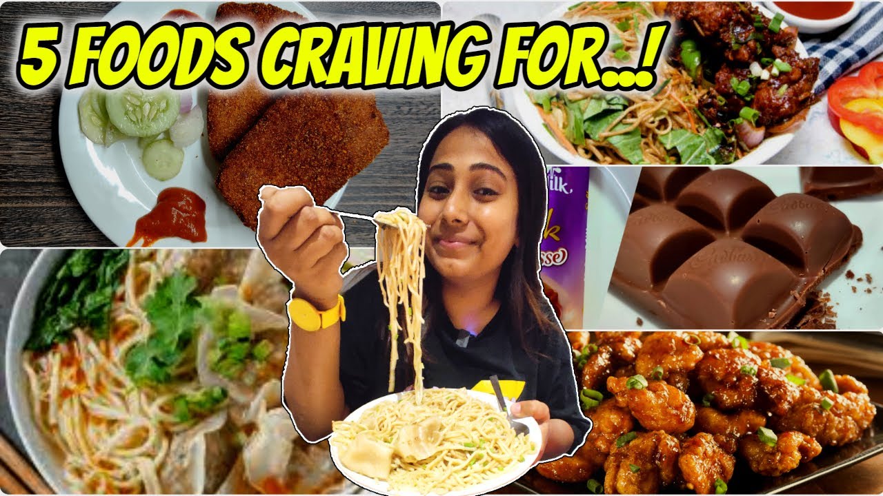 I only Ate my Top 5 Craving Food 😋