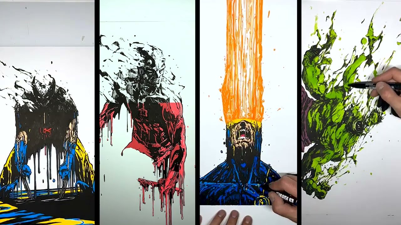 Excelsior : Stan Lee's 100th anniversary by Brusk @ Mazel Galerie Brussels