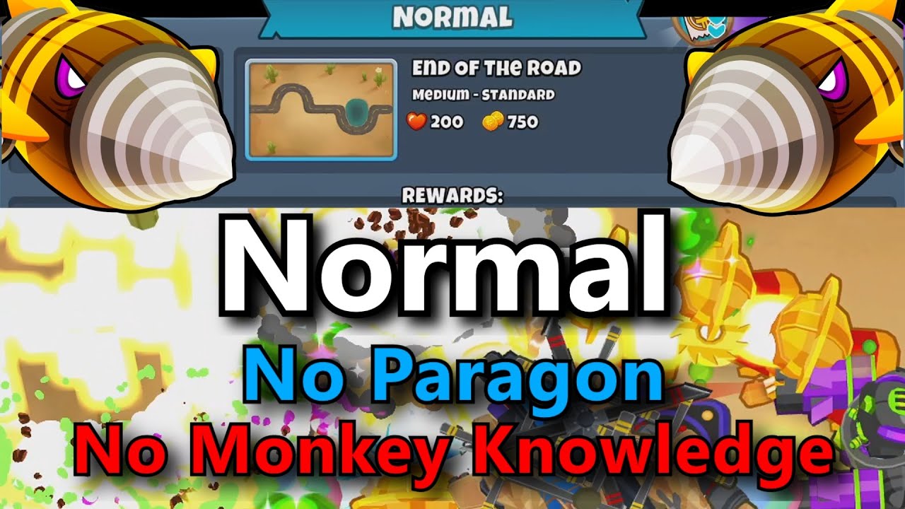 Dreadbloon Normal Tutorial || No Monkey Knowledge + No Hero || BTD6