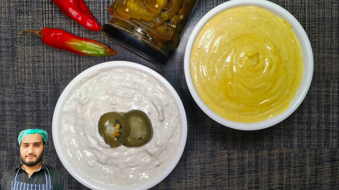 Sauces for Chicken and Beef Burgers || Honey Mustard and Jalapeño Sauce