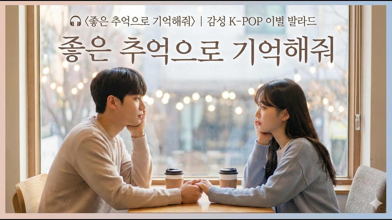 🎧〈좋은 추억으로 기억해줘〉｜감성 K-POP 이별 발라드