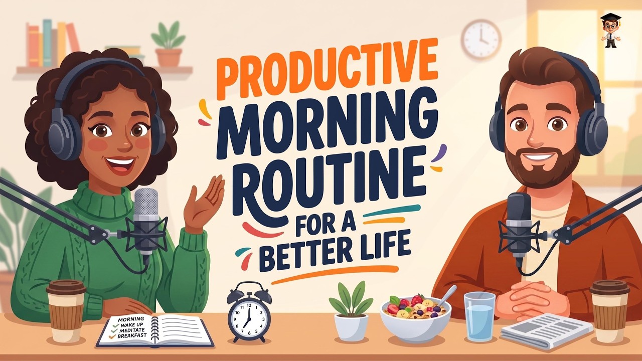My Morning Routine in English | Vocabulary, Mistakes & Real Conversation (A2-B1) | English Podcast